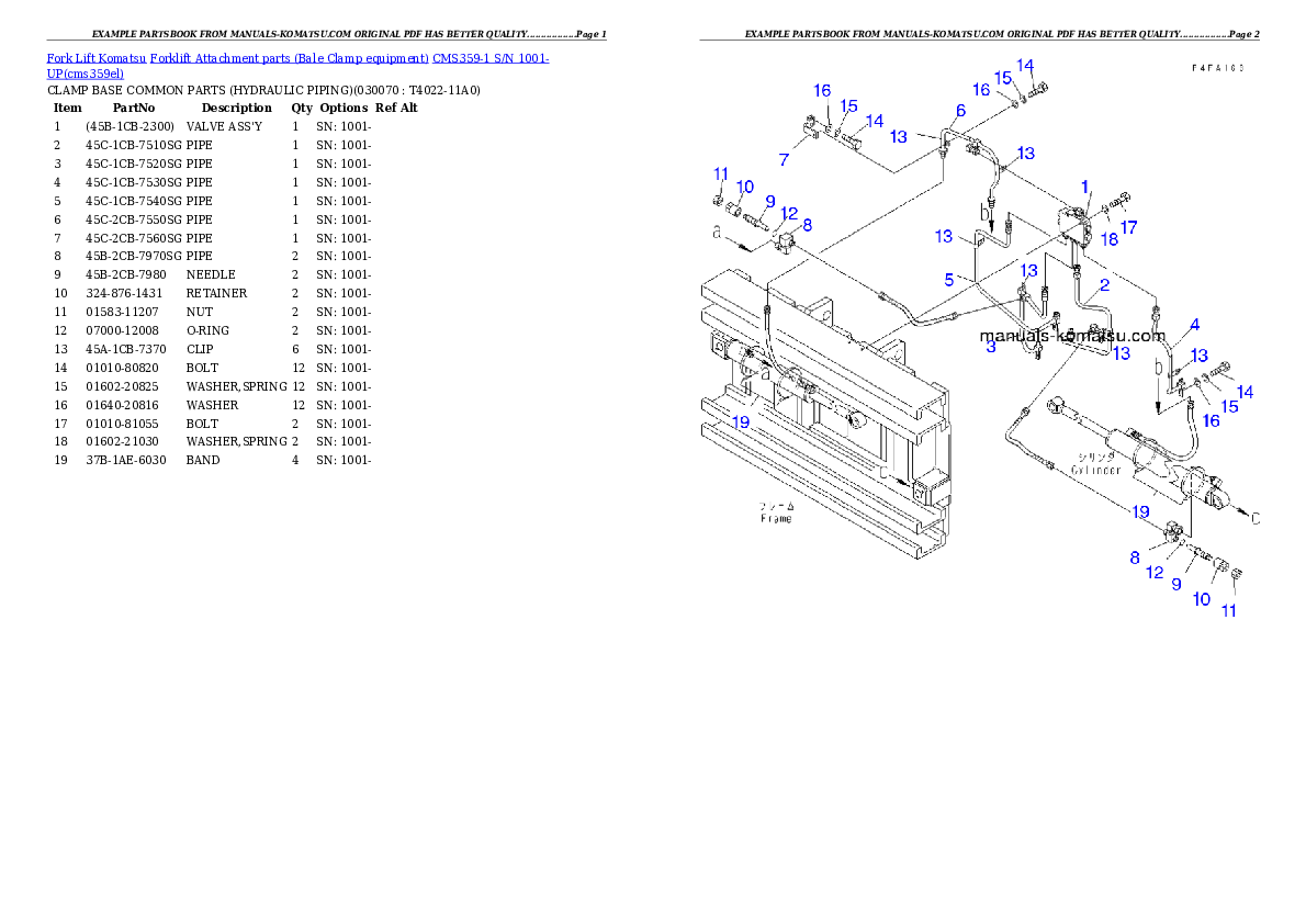Protected: CMS359-1 S/N 1001-UP Partsbook