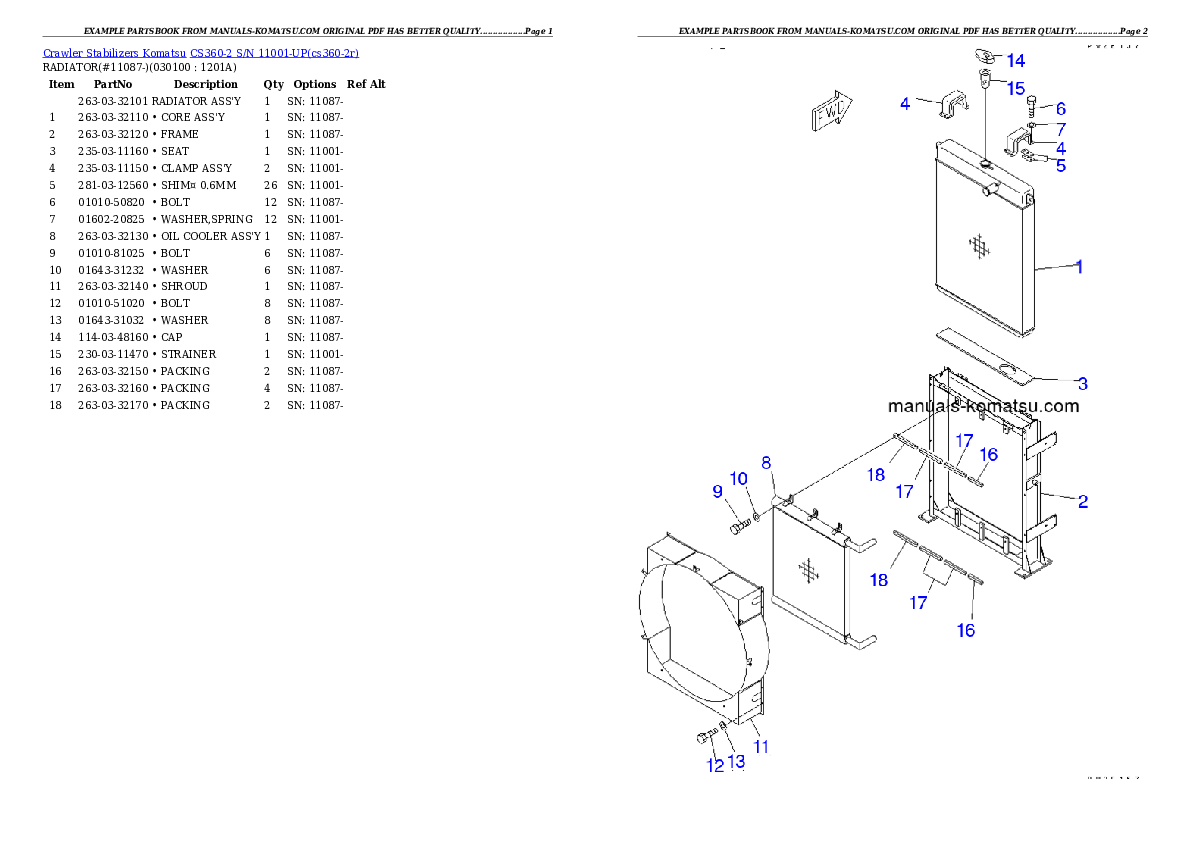 Protected: CS360-2 S/N 11001-UP Partsbook