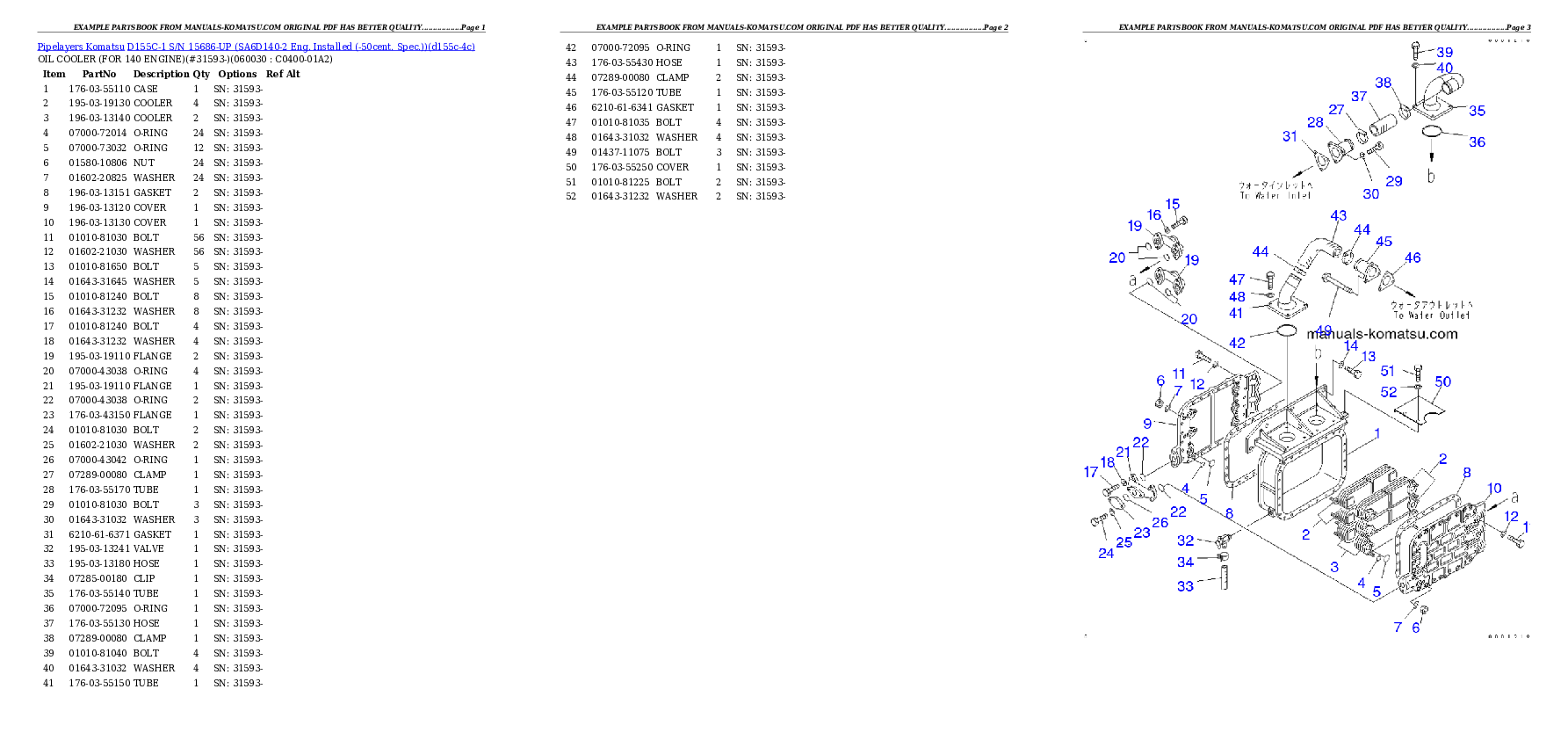 Protected: D155C-1 S/N 15686-UP (SA6D140-2 Eng. Installed (-50cent. Spec.)) Partsbook