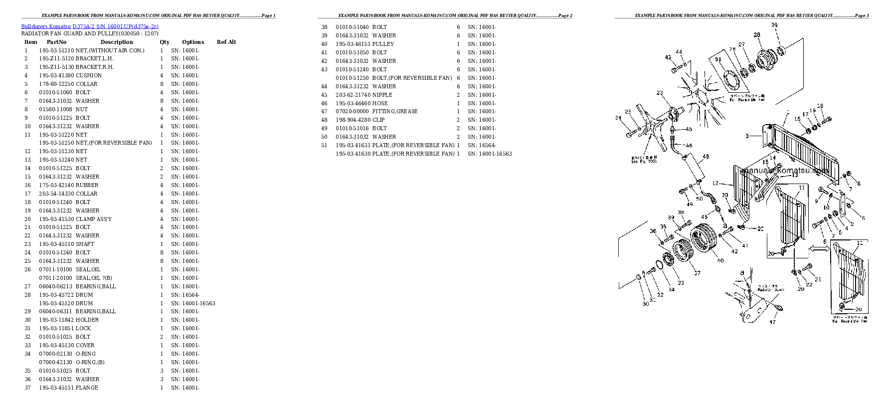 Protected: D375A-2 S/N 16001-UP Partsbook