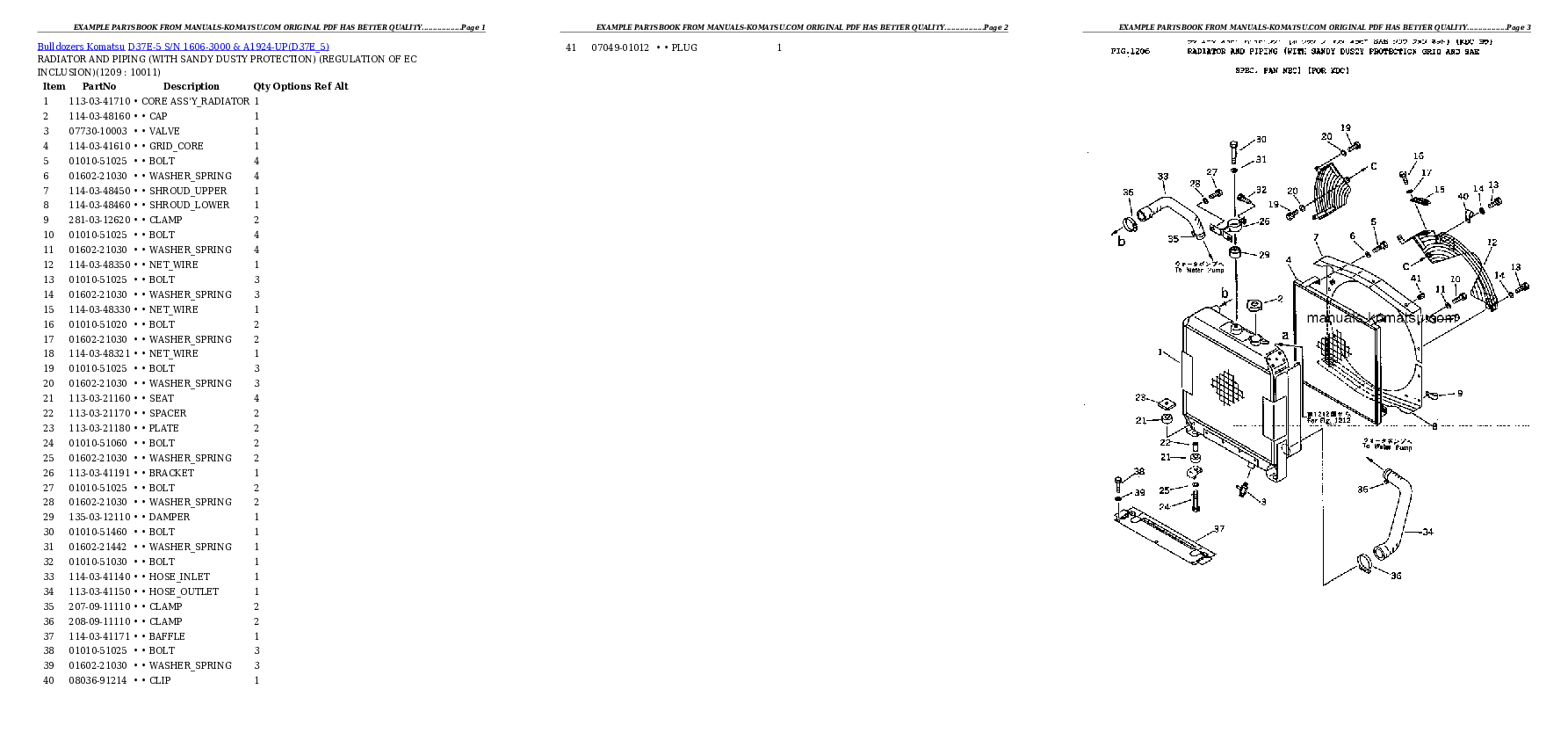 Protected: D37E-5 S/N 1606-3000 & A1924-UP Partsbook