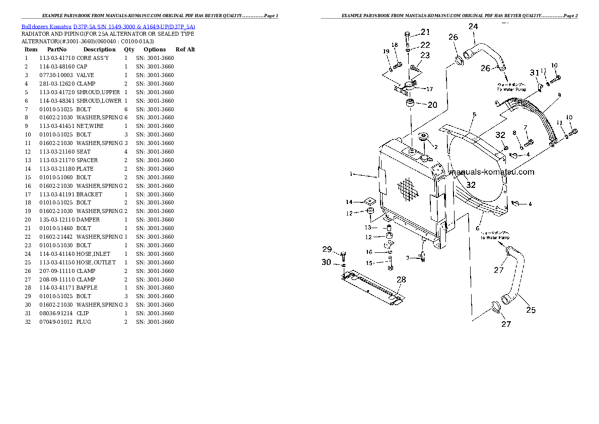 Protected: D37P-5A S/N 1549-3000 & A1649-UP Partsbook