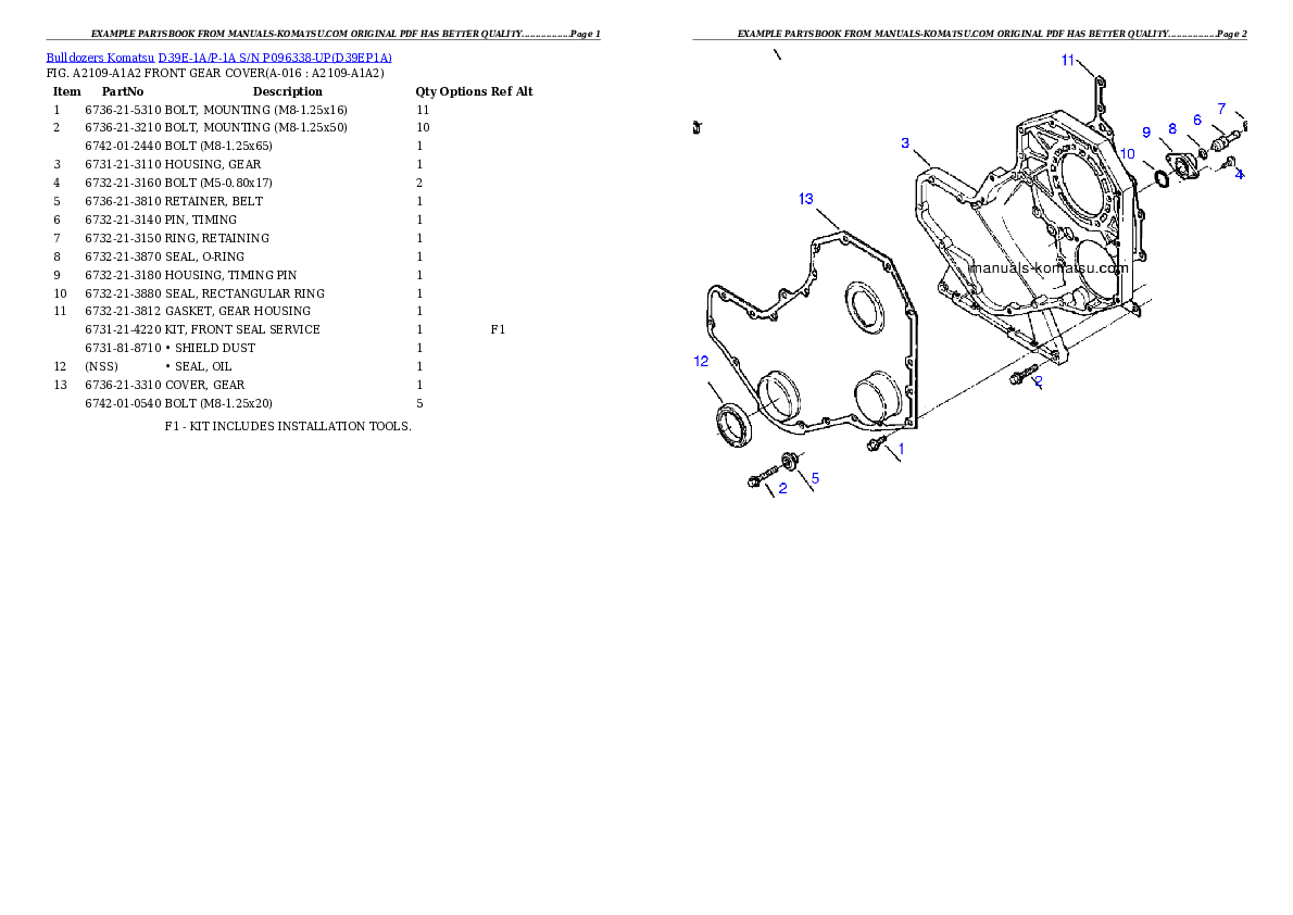 Protected: D39E-1A/P-1A S/N P096338-UP Partsbook