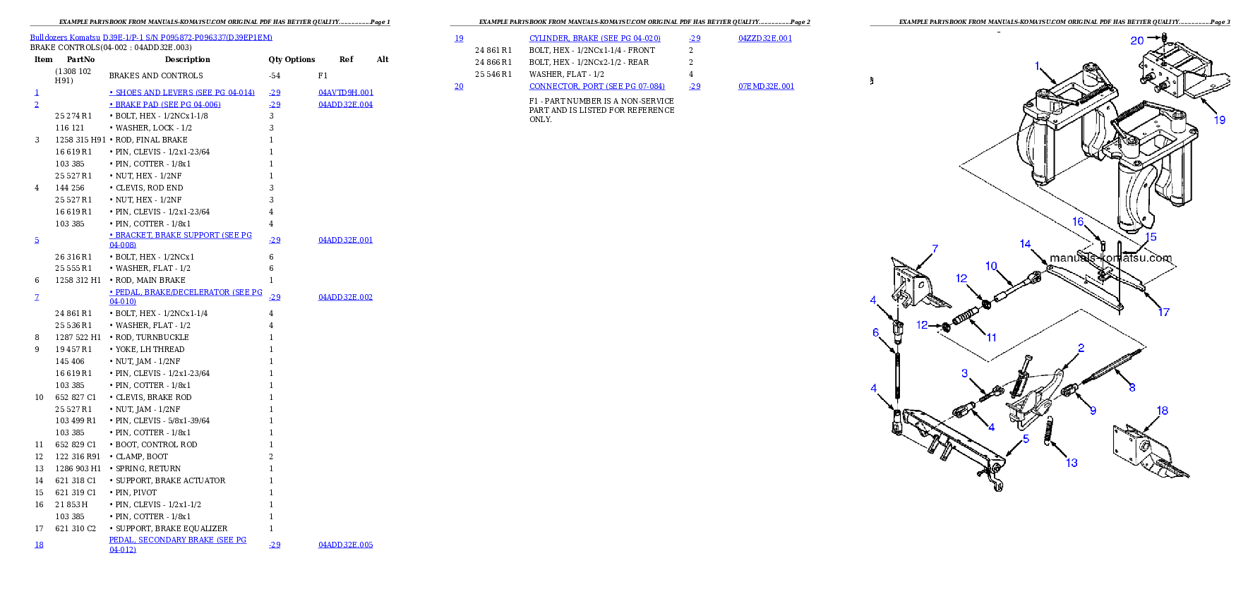 Protected: D39E-1/P-1 S/N P095872-P096337 Partsbook