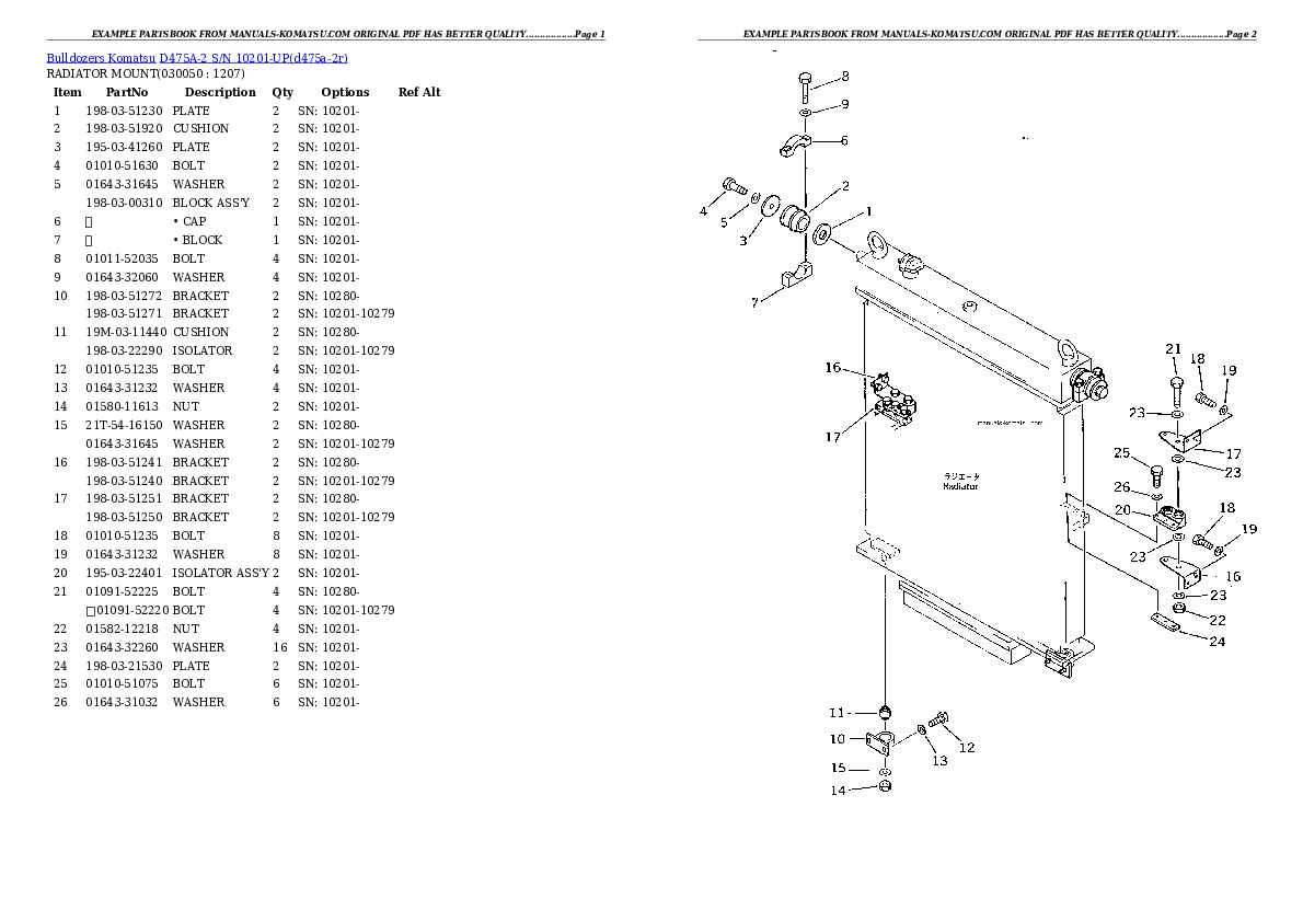 Protected: D475A-2 S/N 10201-UP Partsbook