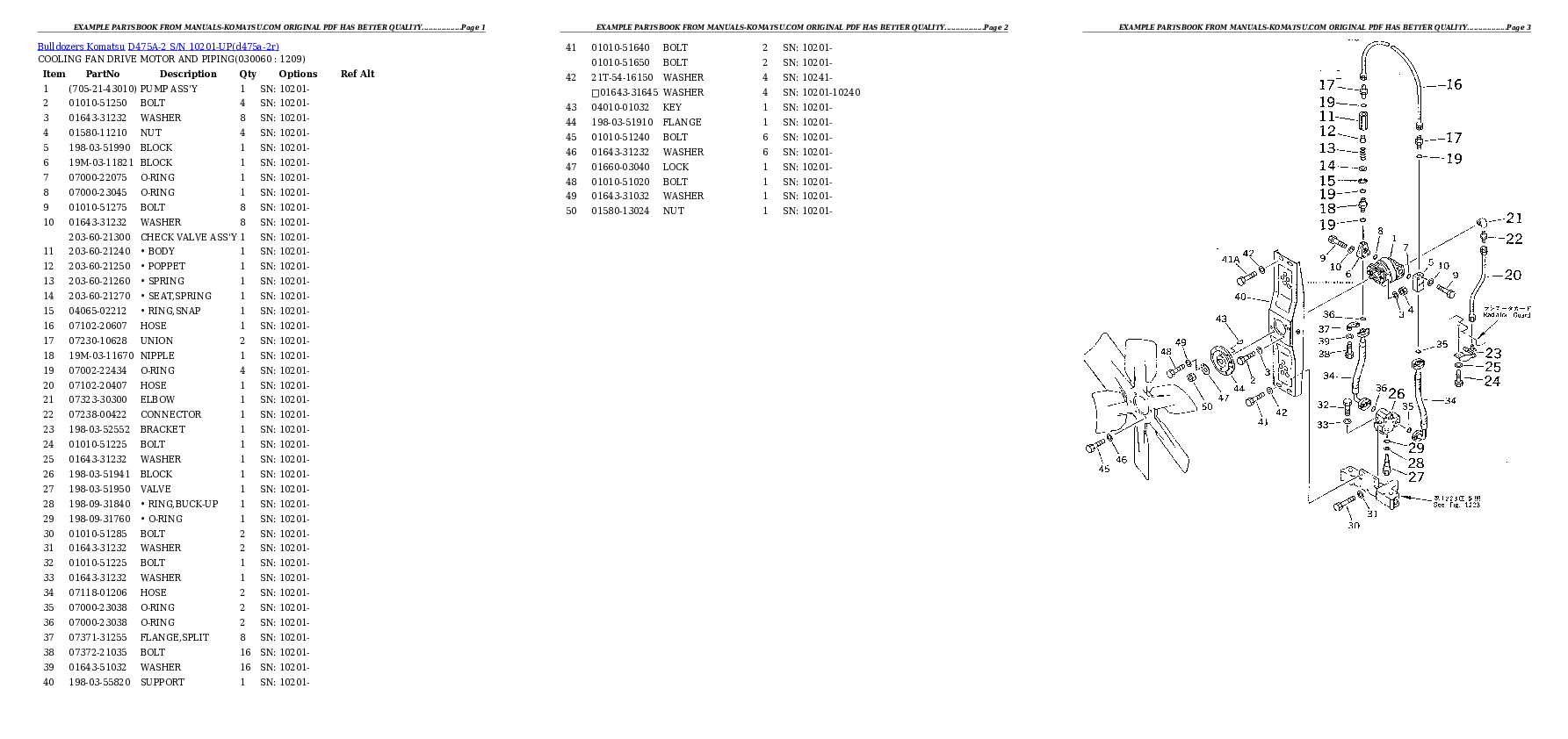 Protected: D475A-2 S/N 10201-UP Partsbook