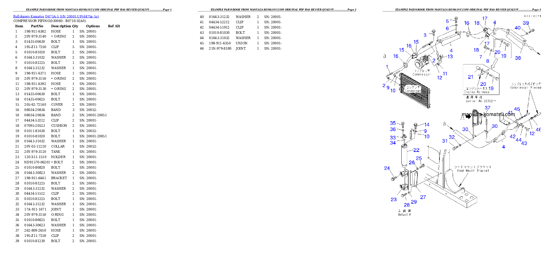 Protected: D475A-5 S/N 20001-UP (For Alaska Extreme Cold Terrain Spec.) Partsbook