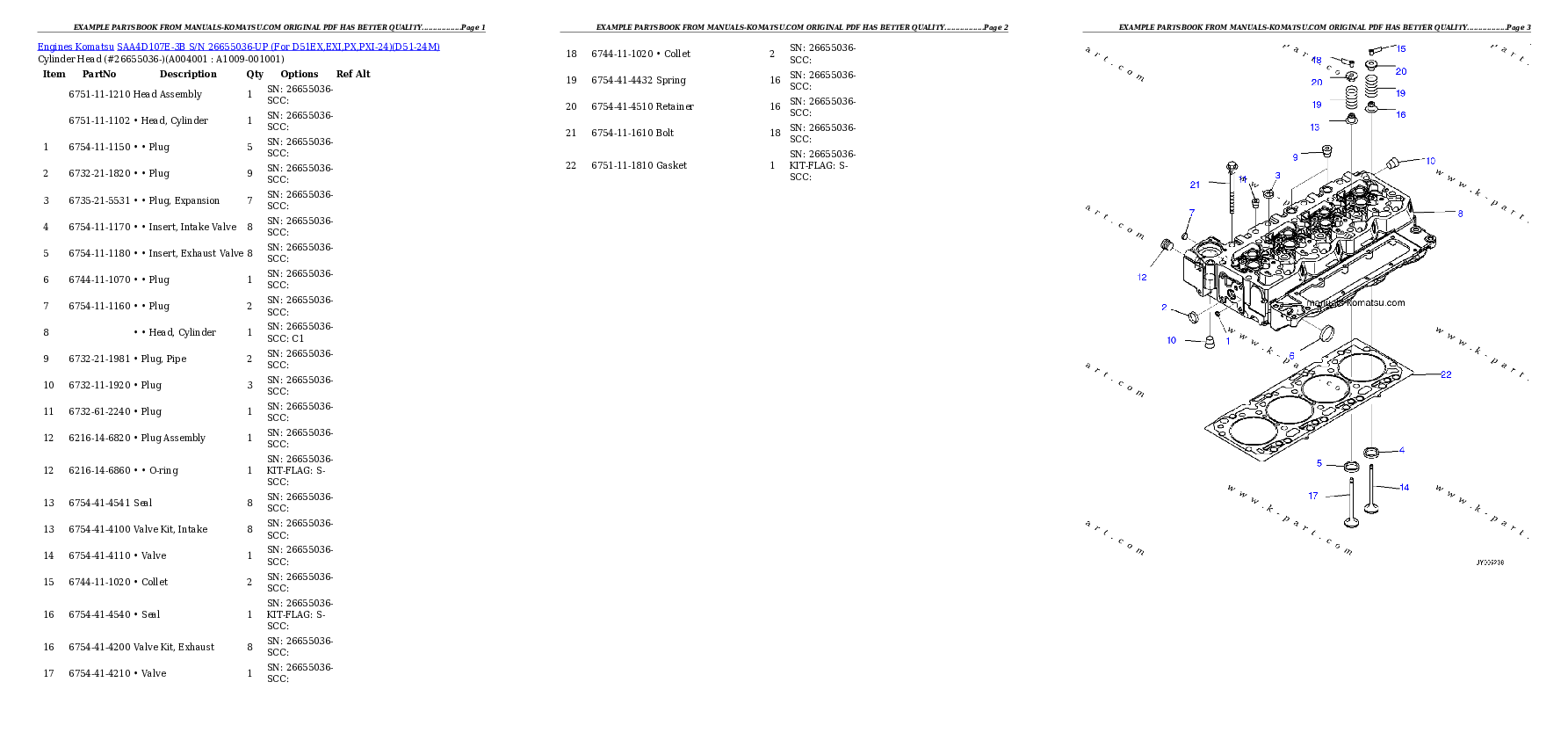 Protected: SAA4D107E-3B S/N 26655036-UP (For D51EX,EXI,PX,PXI-24) Partsbook