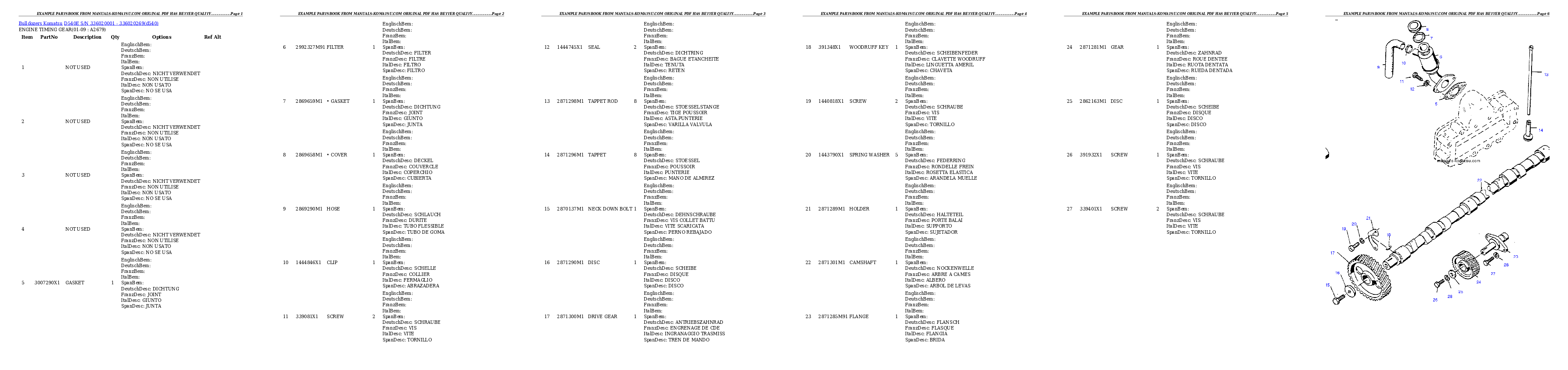 Protected: D540E S/N 336020001 – 336020269 Partsbook