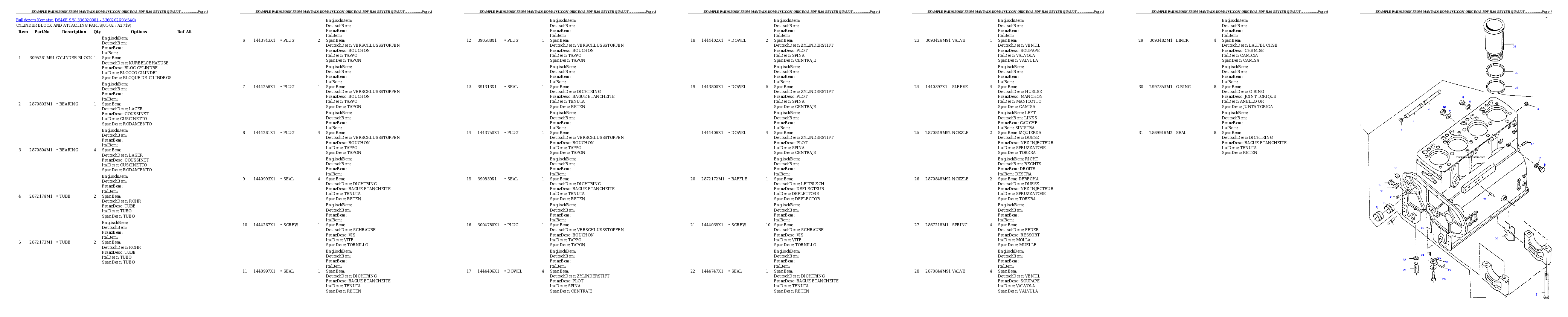 Protected: D540E S/N 336020001 – 336020269 Partsbook