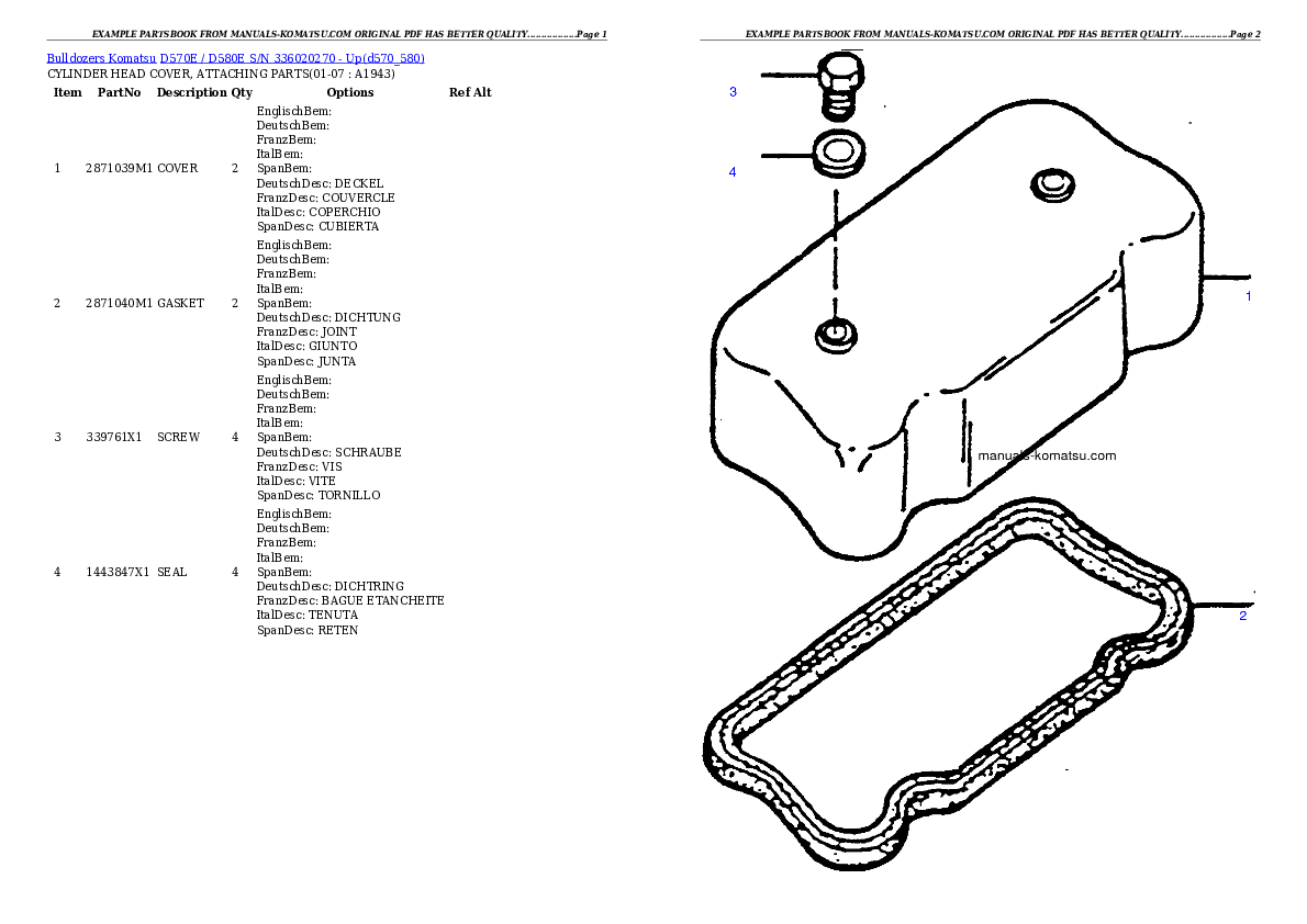 Protected: D570E / D580E S/N 336020270 – Up Partsbook
