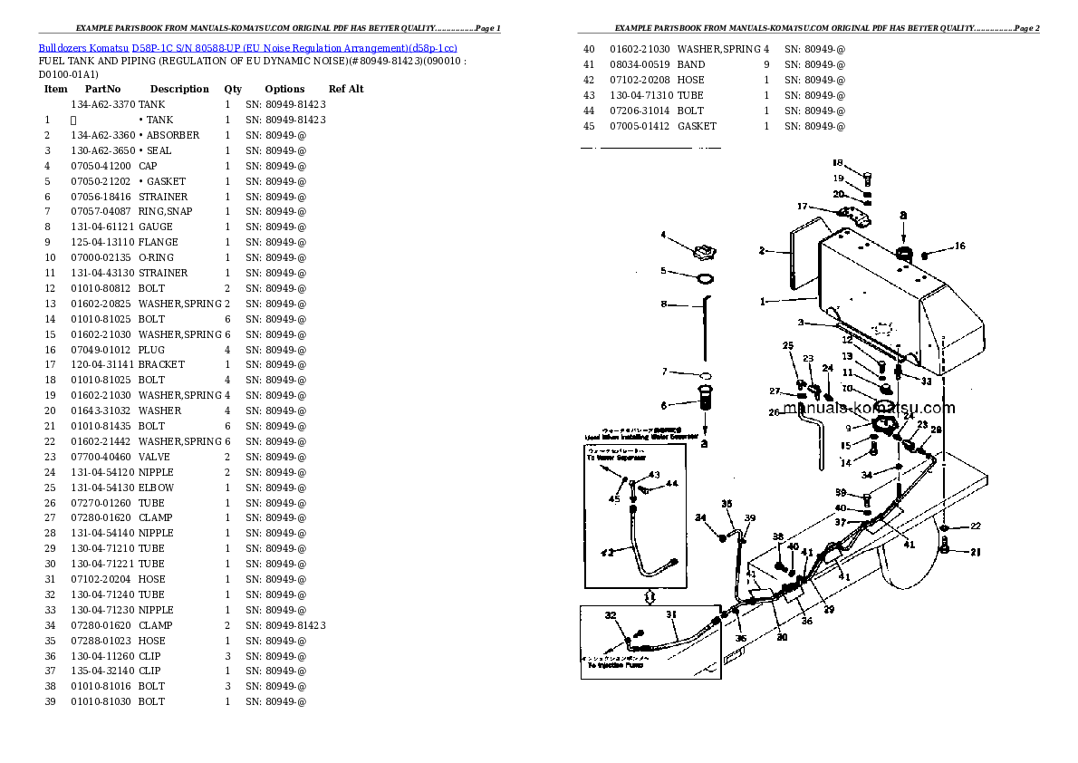 Protected: D58P-1C S/N 80588-UP (EU Noise Regulation Arrangement) Partsbook