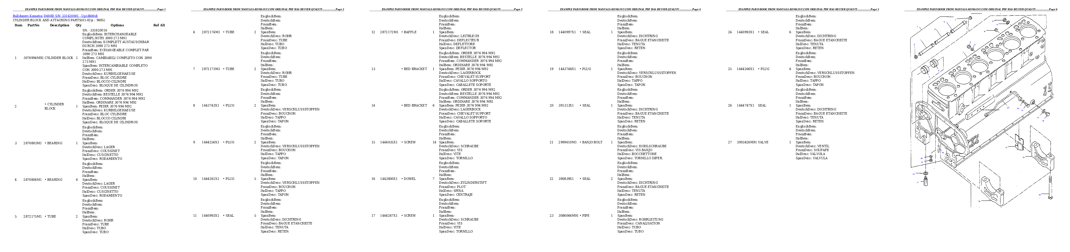 Protected: D600D S/N 331620001 – Up Partsbook