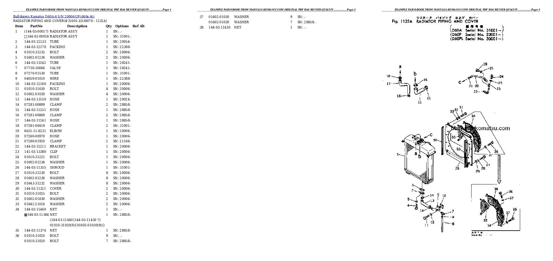 Protected: D60A-6 S/N 20006-UP Partsbook