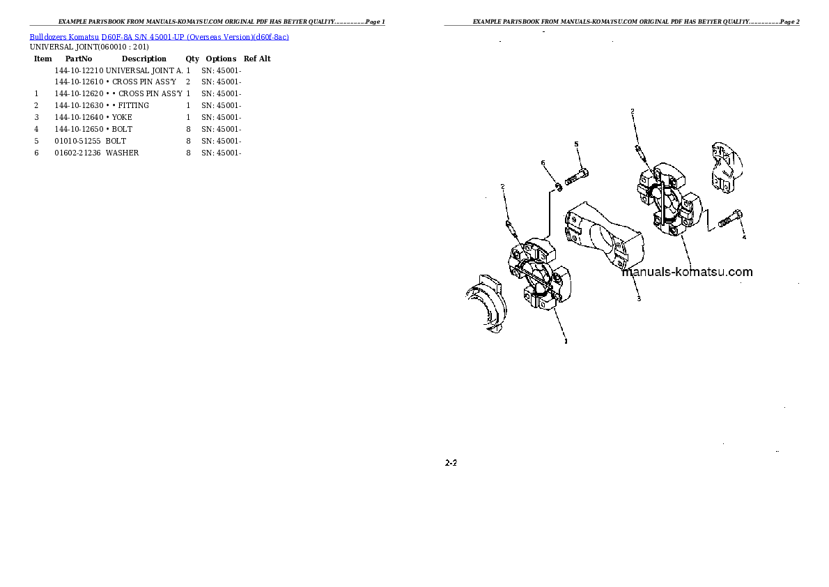 Protected: D60F-8A S/N 45001-UP (Overseas Version) Partsbook