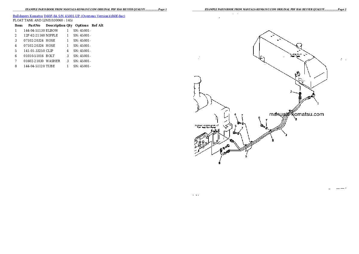 Protected: D60F-8A S/N 45001-UP (Overseas Version) Partsbook
