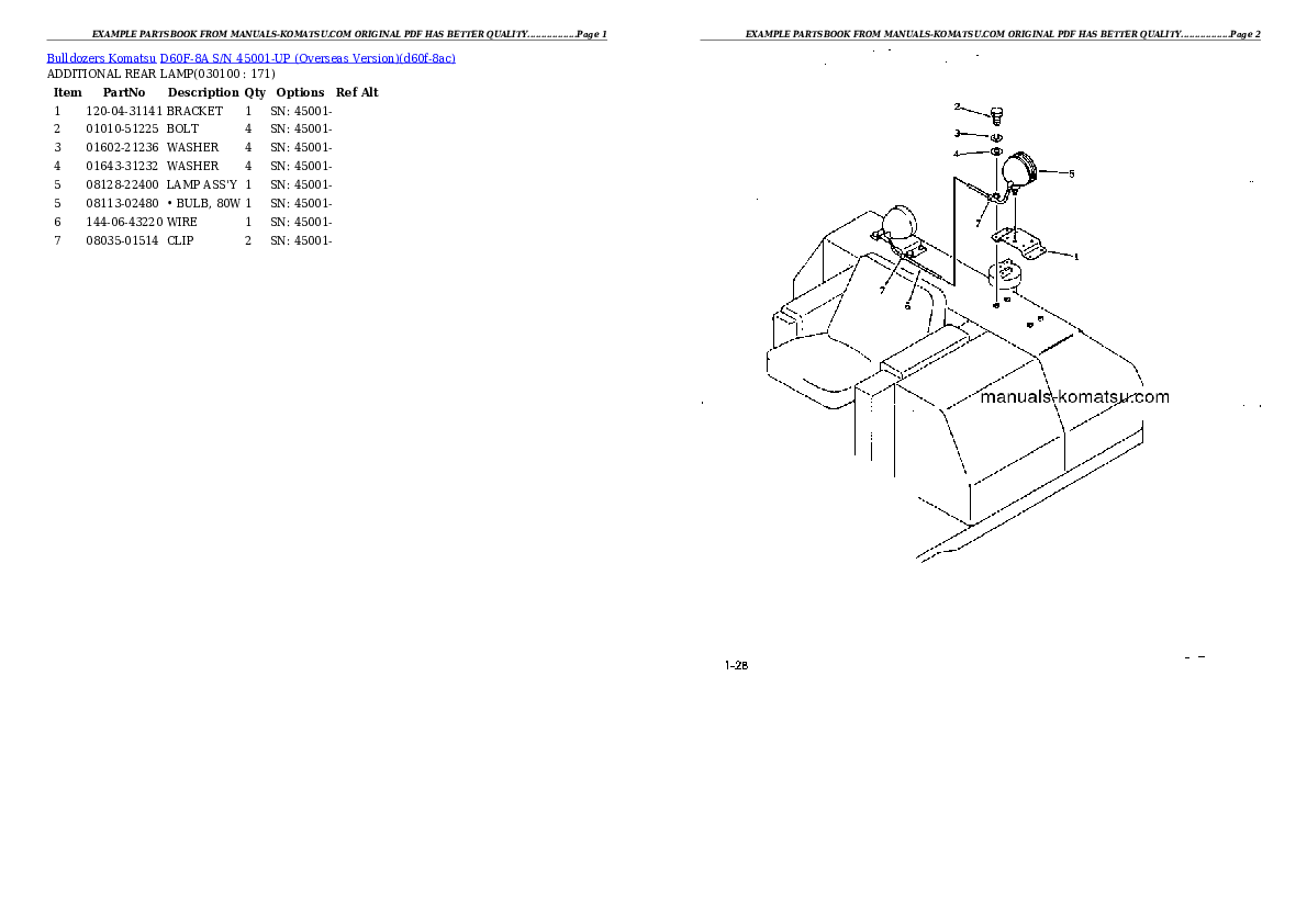Protected: D60F-8A S/N 45001-UP (Overseas Version) Partsbook