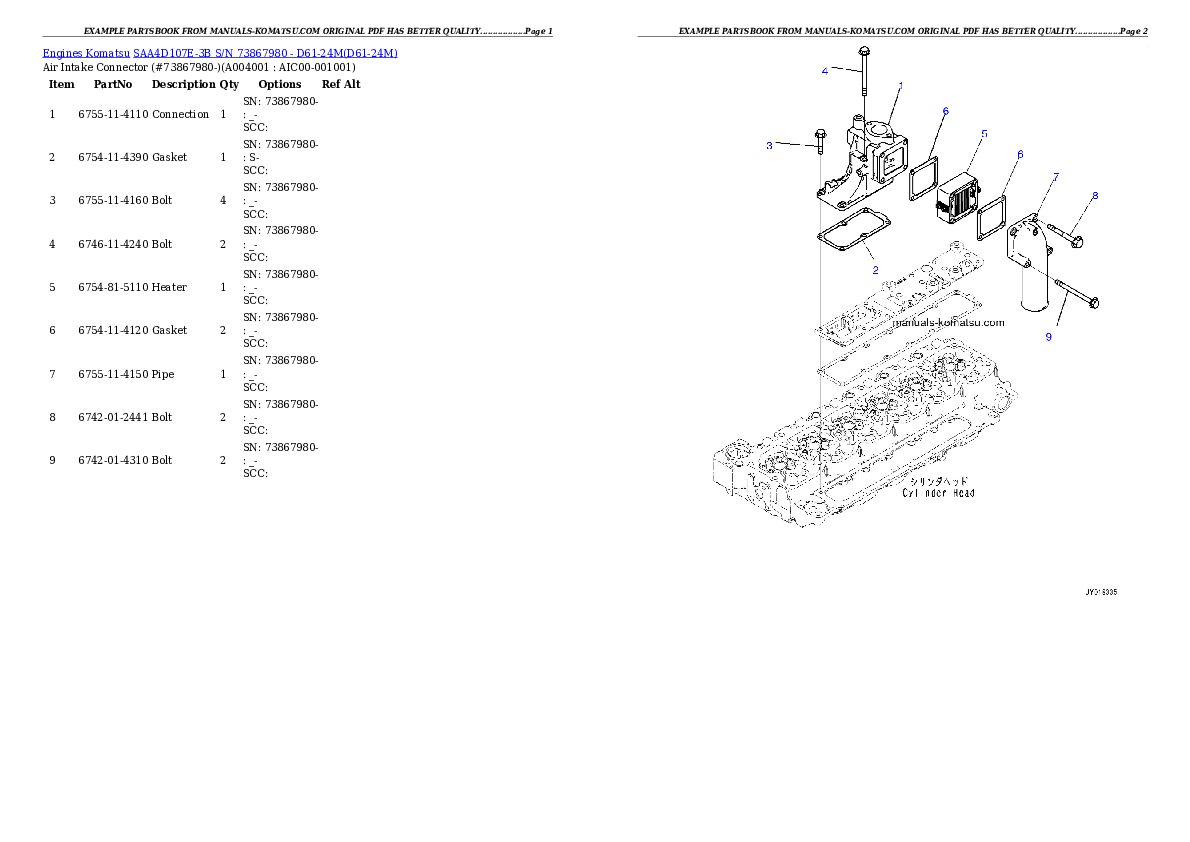 Protected: SAA4D107E-3B S/N 73867980 – D61-24M Partsbook