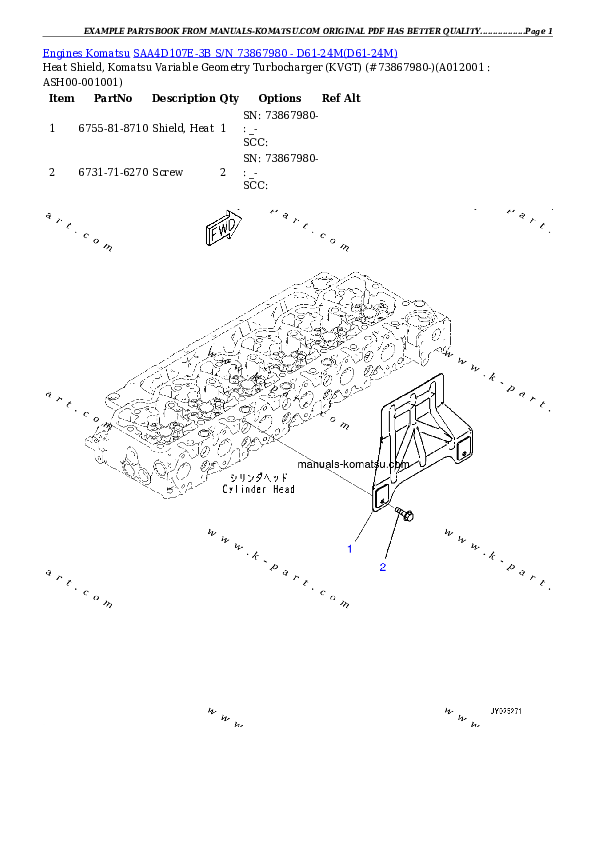 Protected: SAA4D107E-3B S/N 73867980 – D61-24M Partsbook
