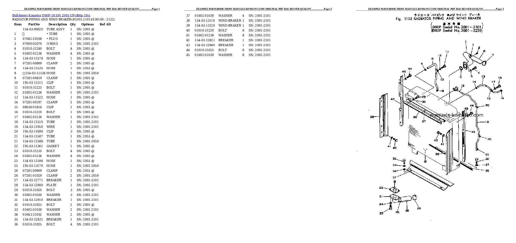 Protected: D80P-18 S/N 2001-UP Partsbook