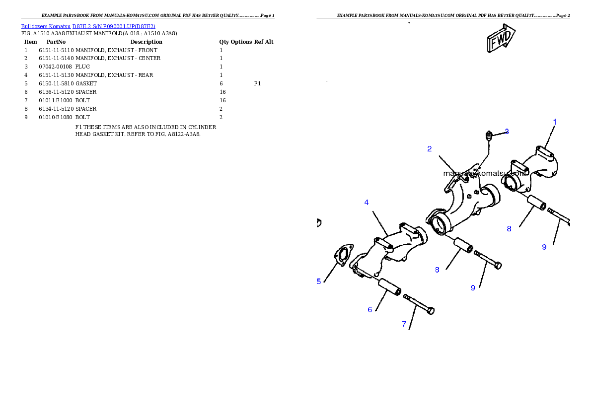 Protected: D87E-2 S/N P090001-UP Partsbook