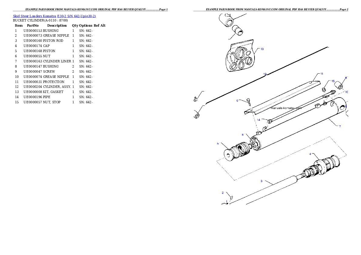 Protected: E30-2 S/N 642-Up Partsbook