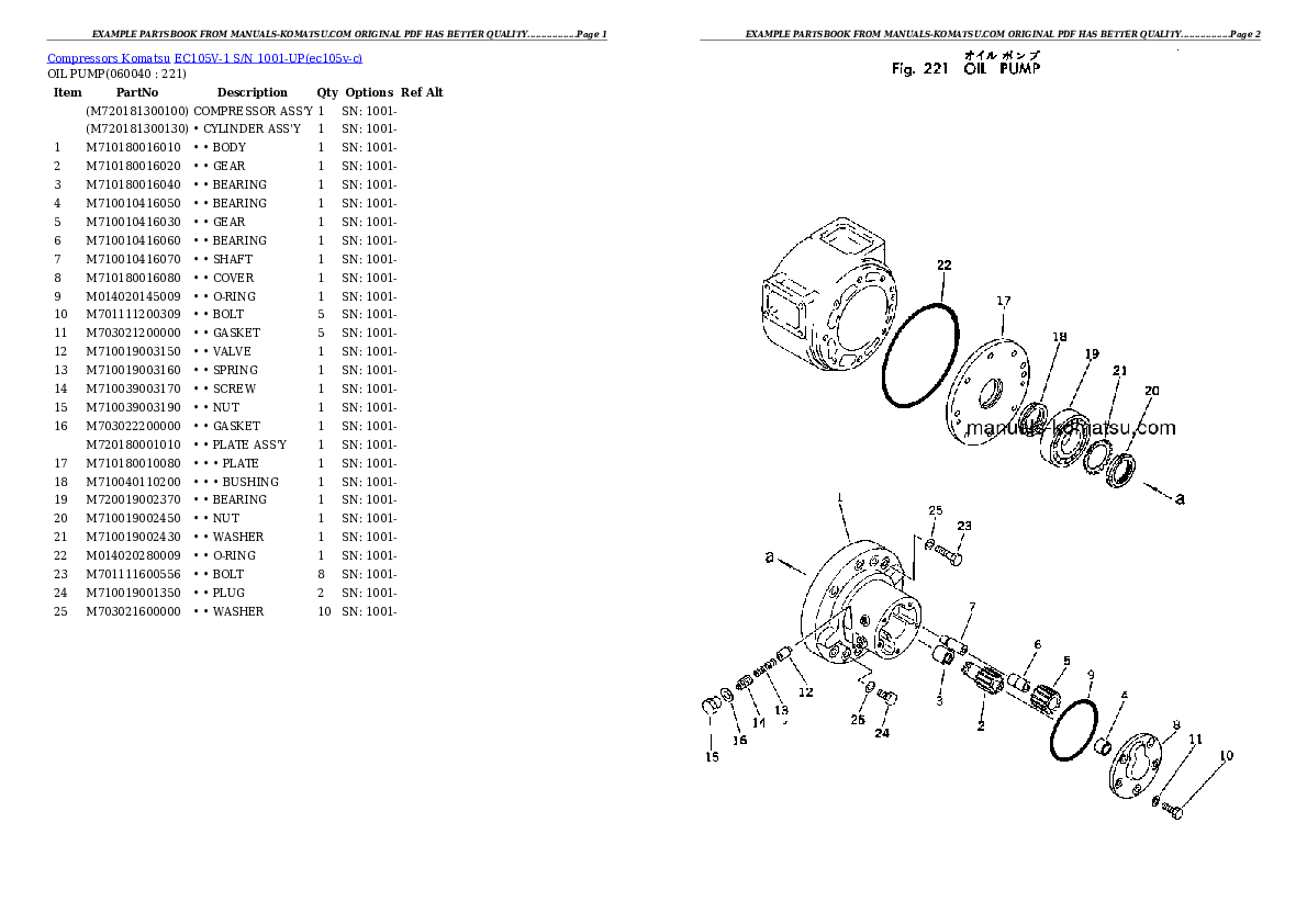 Protected: EC105V-1 S/N 1001-UP Partsbook