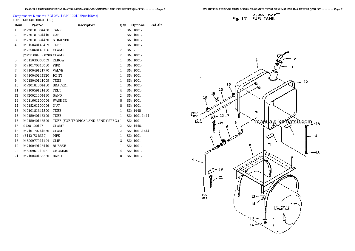 Protected: EC105V-1 S/N 1001-UP Partsbook