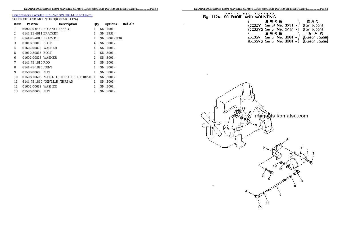 Protected: EC35V-2 S/N 3001-UP Partsbook