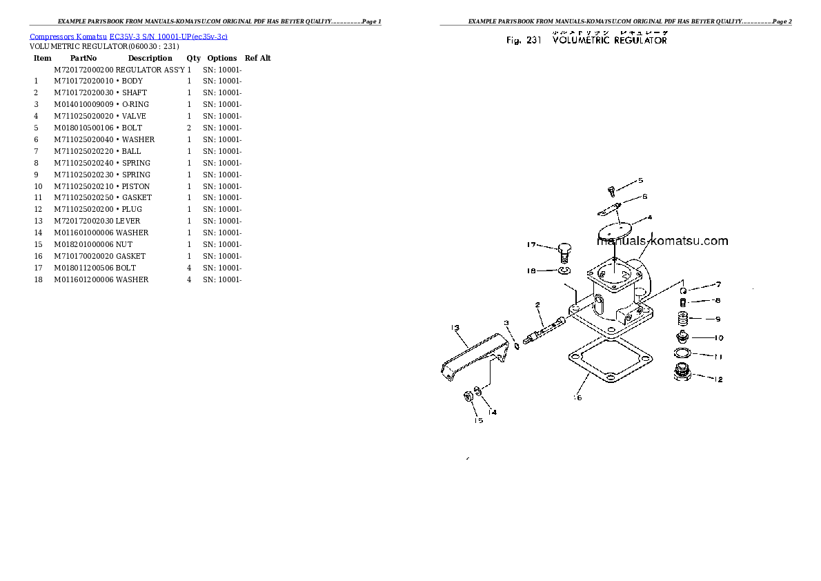 Protected: EC35V-3 S/N 10001-UP Partsbook