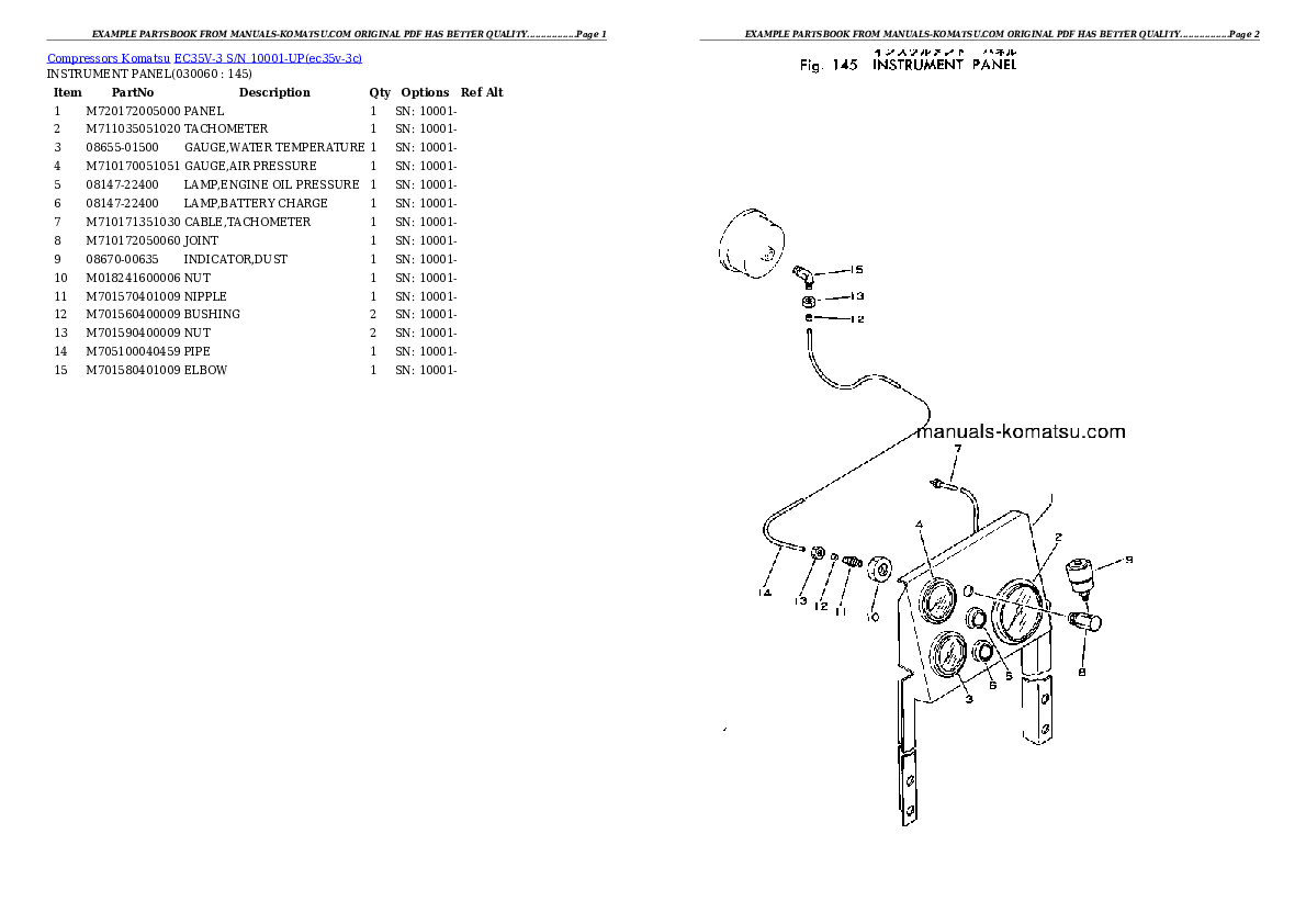 Protected: EC35V-3 S/N 10001-UP Partsbook