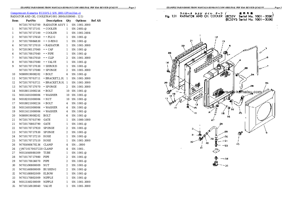 Protected: EC35VS-2 S/N 3001-UP Partsbook