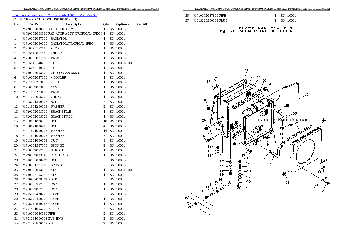 Protected: EC35VS-3 S/N 10001-UP Partsbook