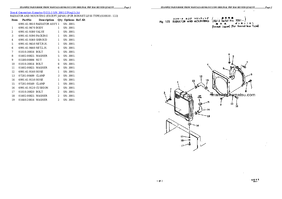 Protected: EG15-3 S/N 3001-UP Partsbook