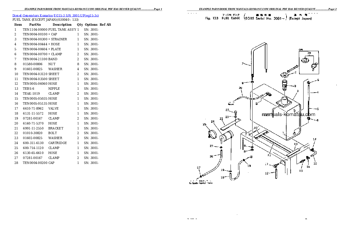 Protected: EG15-3 S/N 3001-UP Partsbook