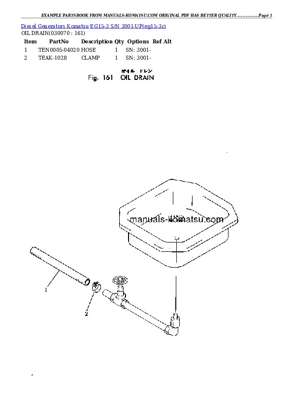 Protected: EG15-3 S/N 3001-UP Partsbook