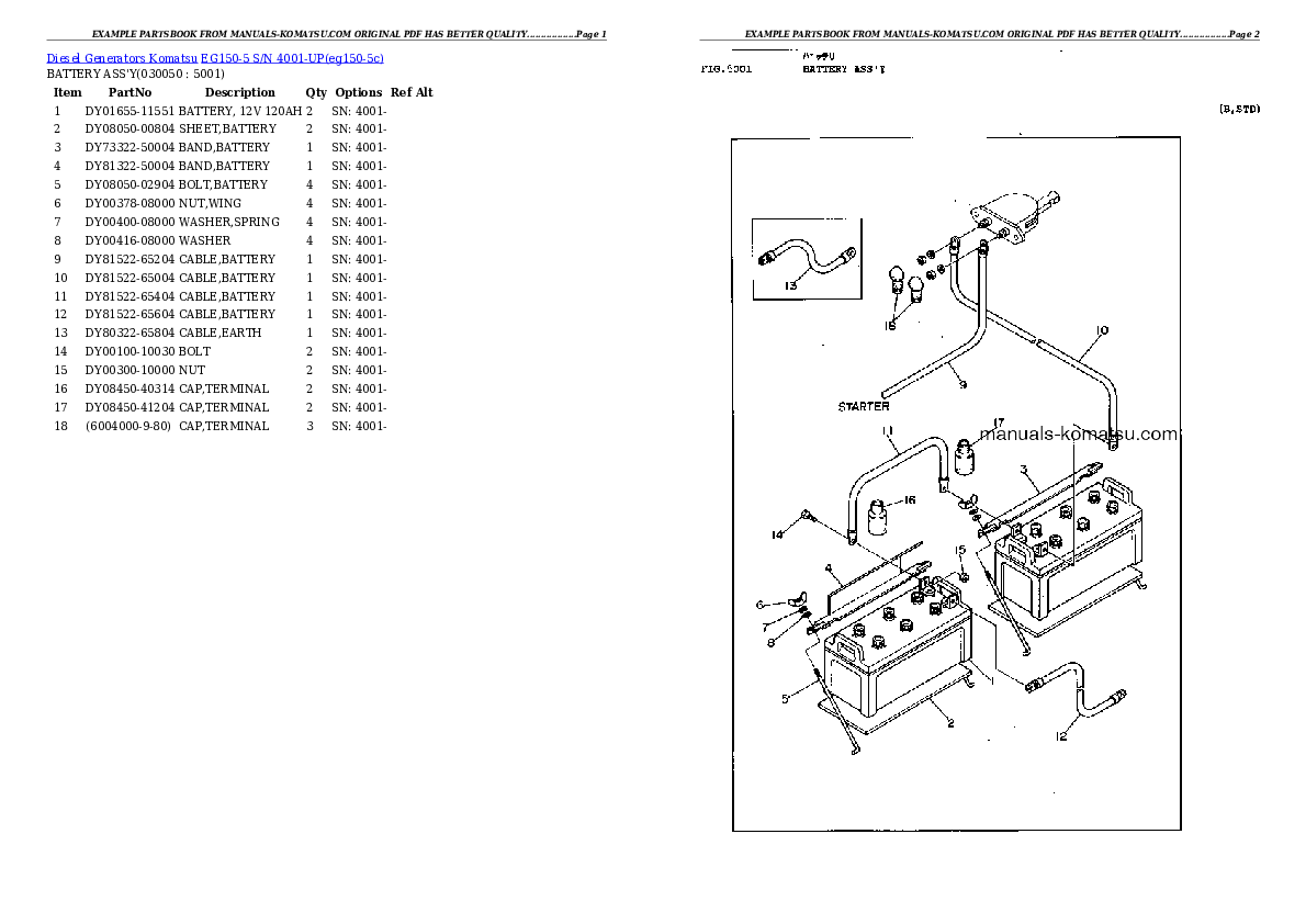 Protected: EG150-5 S/N 4001-UP Partsbook