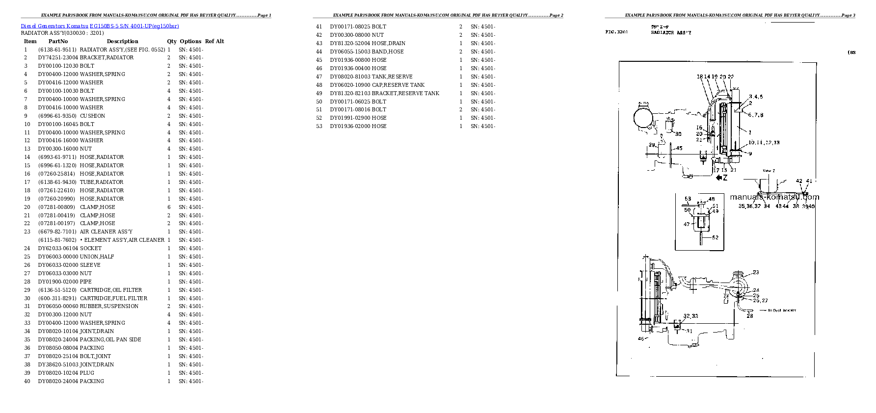 Protected: EG150BS-5 S/N 4001-UP Partsbook