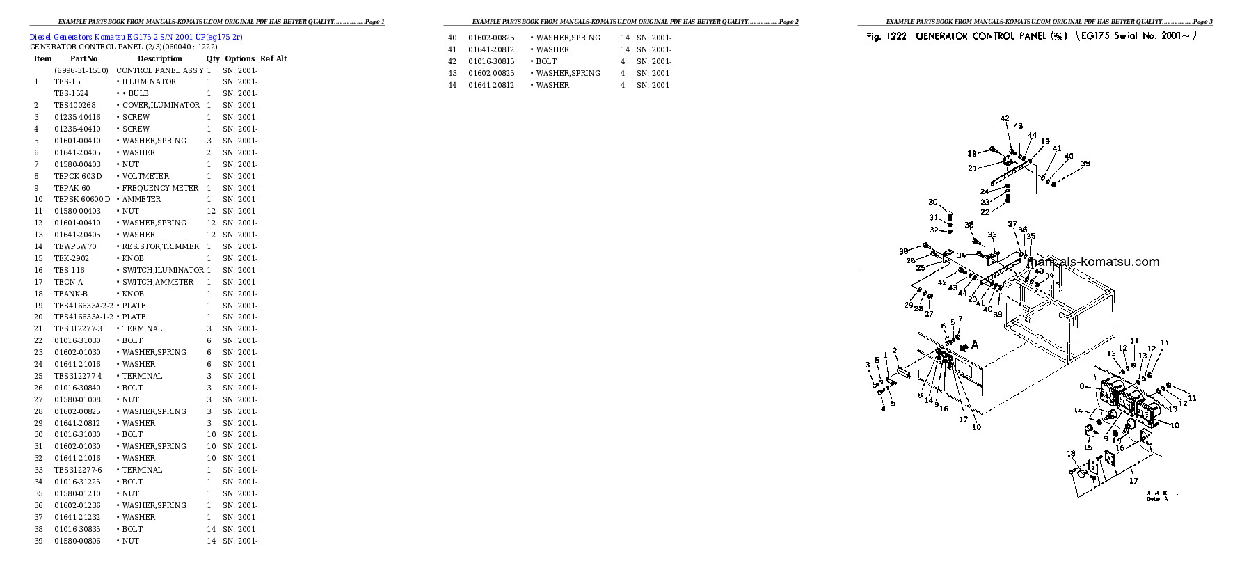 Protected: EG175-2 S/N 2001-UP Partsbook