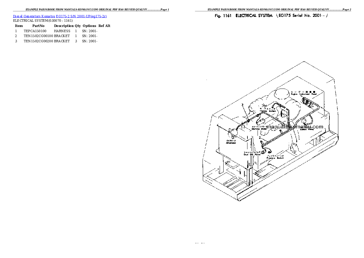 Protected: EG175-2 S/N 2001-UP Partsbook