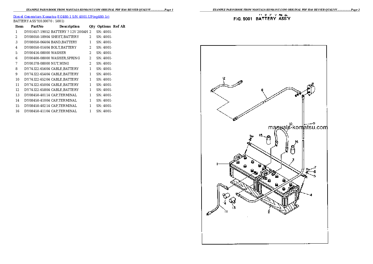Protected: EG480-1 S/N 4001-UP Partsbook