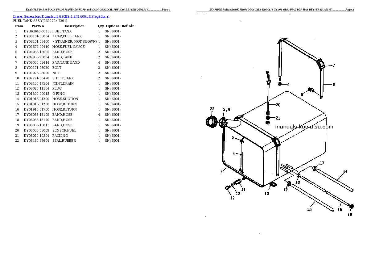 Protected: EG90BS-1 S/N 6001-UP Partsbook