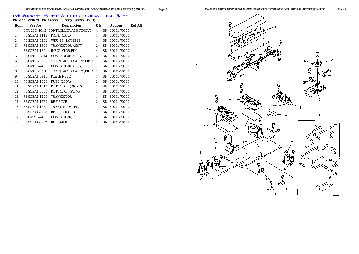 Protected: FB10RL/13RL-10 S/N 60001-UP Partsbook