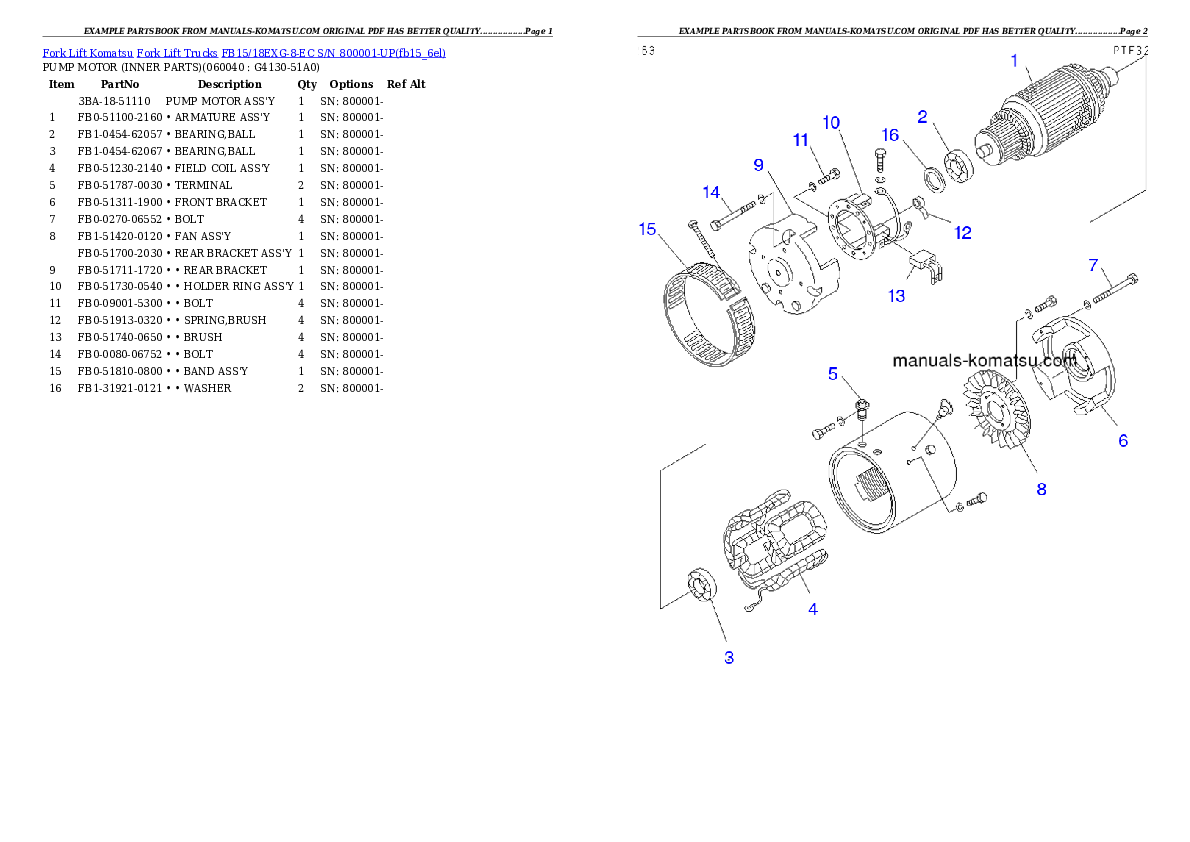 Protected: FB15/18EXG-8-EC S/N 800001-UP Partsbook