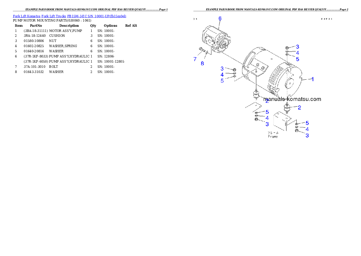 Protected: FB15M-3-EC S/N 10001-UP Partsbook