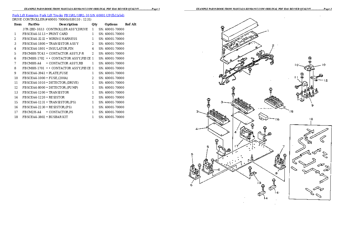 Protected: FB15RL/18RL-10 S/N 60001-UP Partsbook