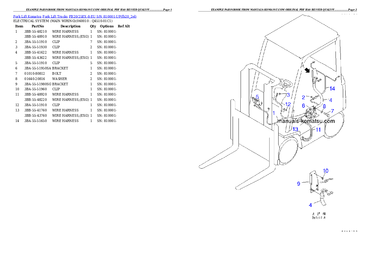 Protected: FB20/25EX-8-EU S/N 810001-UP Partsbook