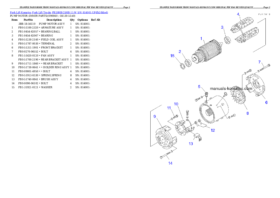 Protected: FB20HB/25HB-11-W S/N 814001-UP Partsbook