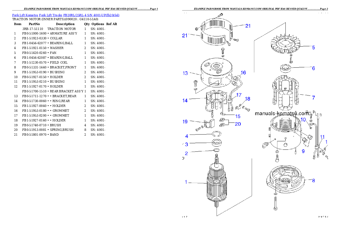 Protected: FB20RL/25RL-4 S/N 4001-UP Partsbook