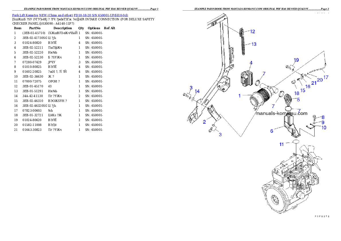 Protected: FD10-18-20 S/N 650001-UP Partsbook